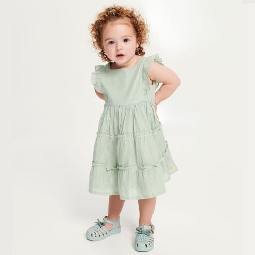 Sandália Bebê Feminina Melissa - VERDE