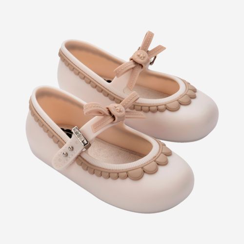 Sapatilha Bebê Feminina Mini Melissa - BEGE