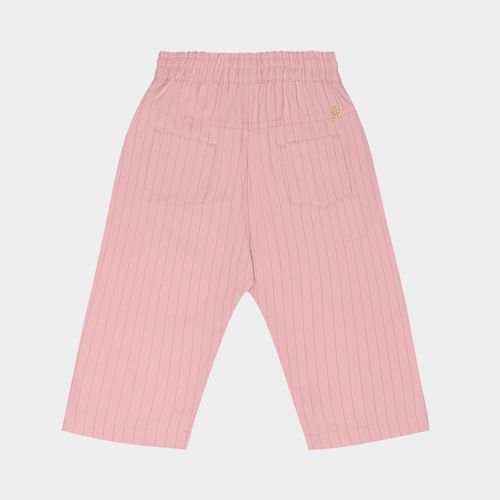 Calça Bebê Feminina Risca de Giz - ROSA
