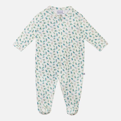 Macacão Bebê Feminino Egípcio Liberty Borboletas - CRU