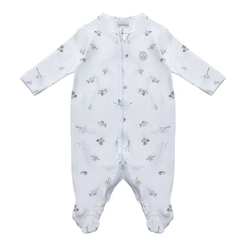 Macacão Bebê Masculino Gold com Zíper Estampa Lunare - AZUL