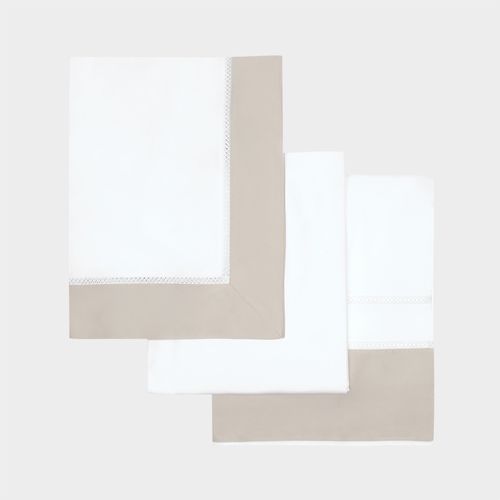 Jogo de Lençol Casal Algodão Egípcio 400 Fios - AREIA