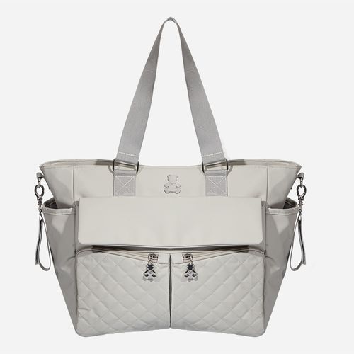 Bolsa Maternidade Unissex Essenza Bolso Matelassê - CINZA