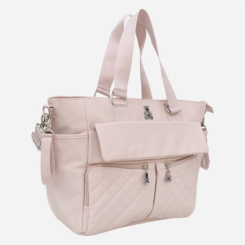 Bolsa Maternidade Unissex Essenza Bolso Matelassê - ROSA