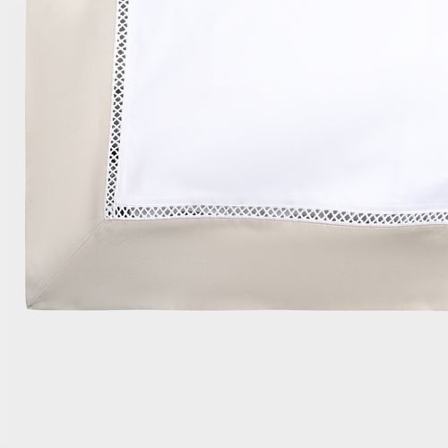 Jogo de Cama Solteiro Trento 400 Fios em Algodão Egípcio - AREIA