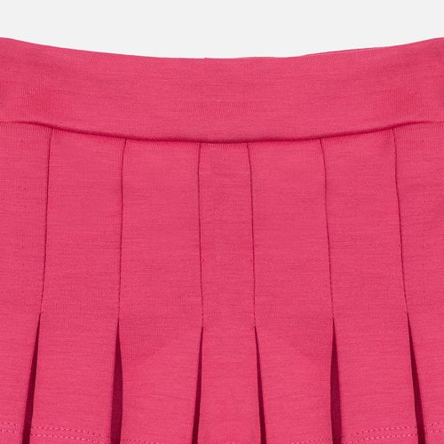 Saia Shorts Bebê Feminina Montaria com Pregas - ROSA