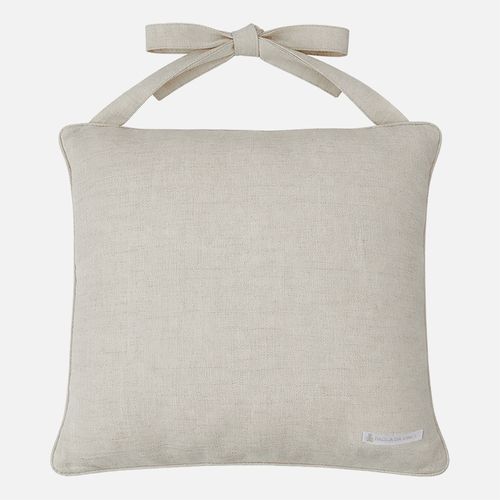 Almofada Bebê Unissex Linen Fresh Santo Anjo - KAKI