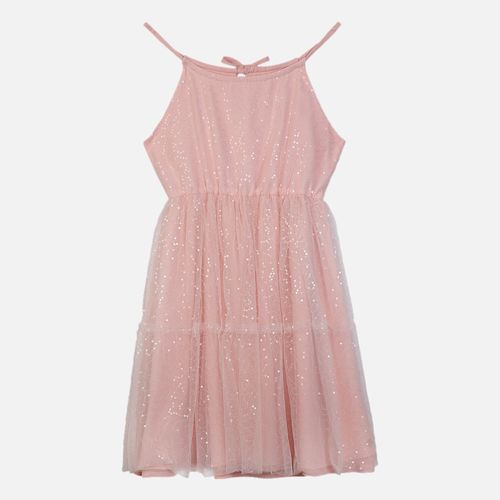 Vestido Infantil Feminino Atelier Bordado Organic - ROSE