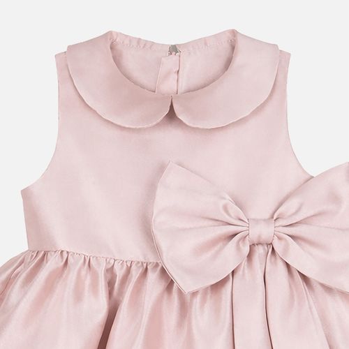 Vestido Bebê Feminino Festa Zibeline com Laço - ROSE