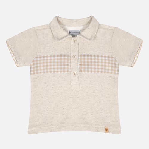 Conjunto Bebê Masculino Dupla Face Belfast - BEGE