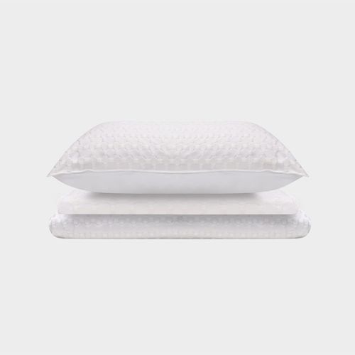 Capa de Edredom Casal Sevilha - BRANCO