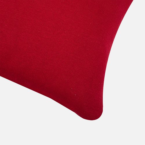 Almofada Adulto Unissex Tricot - VERMELHO