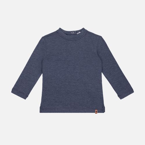 Camiseta Bebê Masculina Malha Thermo Manga Longa - AZUL MARINHO