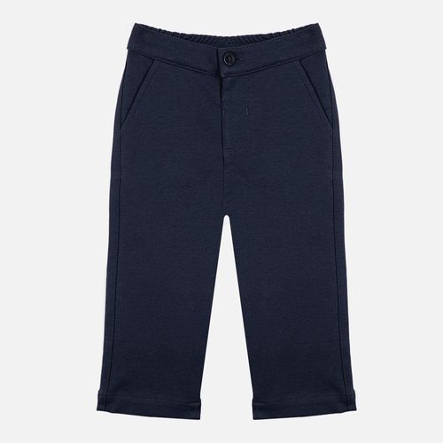 Calça Bebê Masculina Compact Fleece Denim - CINZA