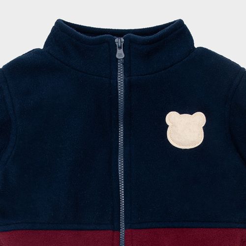 Conjunto Bebê Masculino Microsoft com Recortes - BORDO